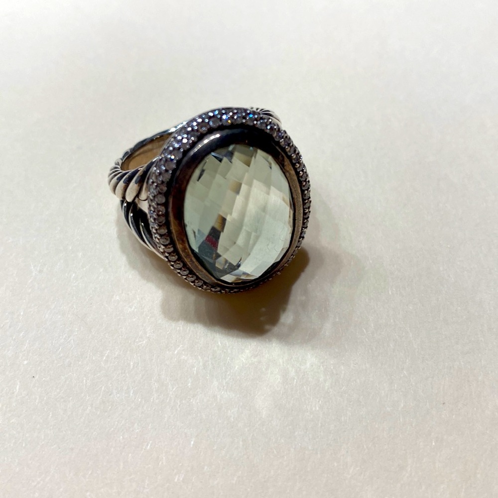 David Yurman signature oval ring